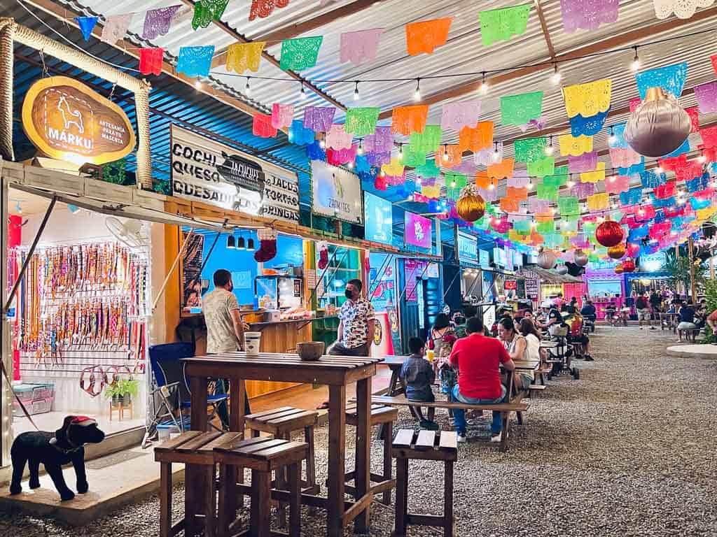 Mercadito Zanka Healthy Food Court, one of the best places to eat in zihuatanejo