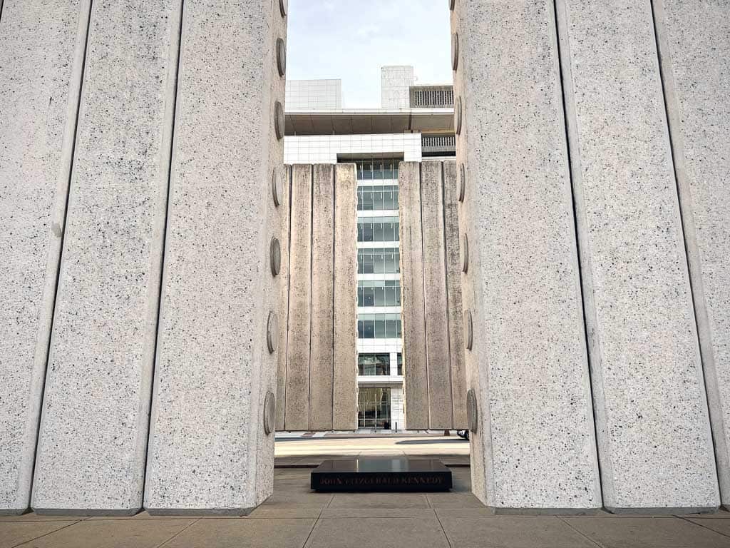 John F. Kennedy Memorial Plaza Dallas