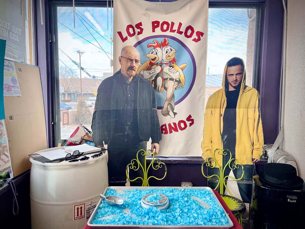 Breaking Bad Set from The Candy Lady Albuquerque New Mexico