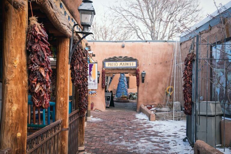 Adobe Buildings of Albuquerque, New Mexico