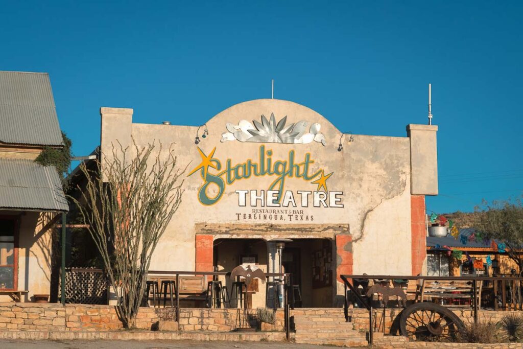 Starlight Theatre in Terlingua, Thing to do near Big Bend National Park