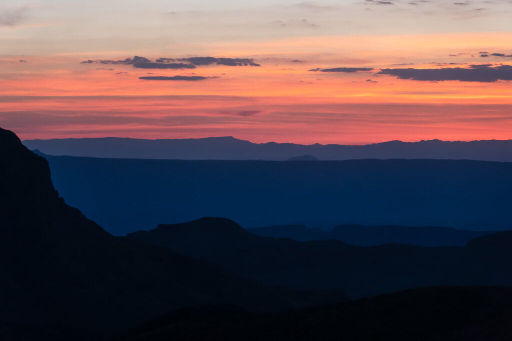 Sunset in Big Bend National Park