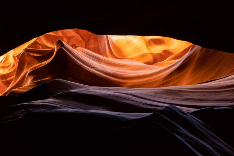 The swirling colors of Upper Antelope Canyon