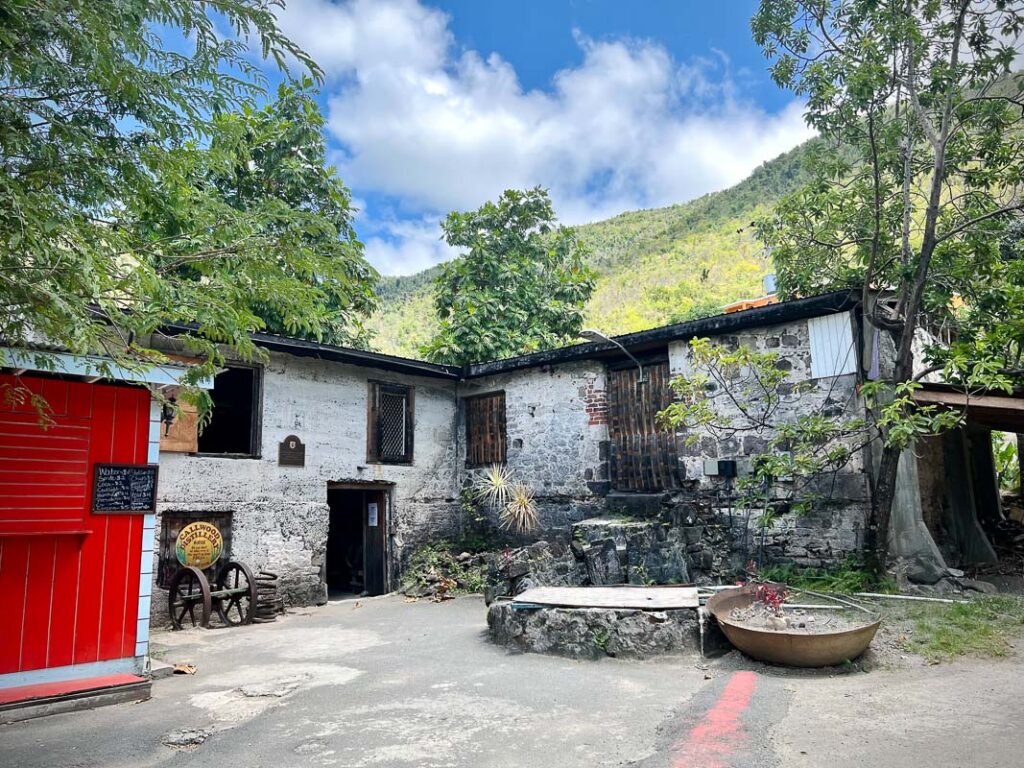 callwood distillery, one of the oldest caribbeans on a bvi itinerary