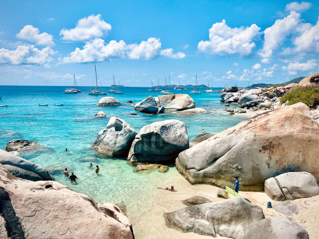 the baths a must do for a 7 day bvi sailing itinerary