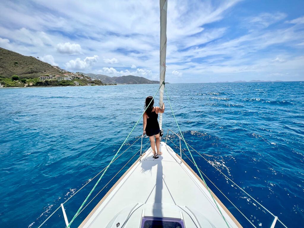 Cozmo an amazing sailboat charter experience in BVI