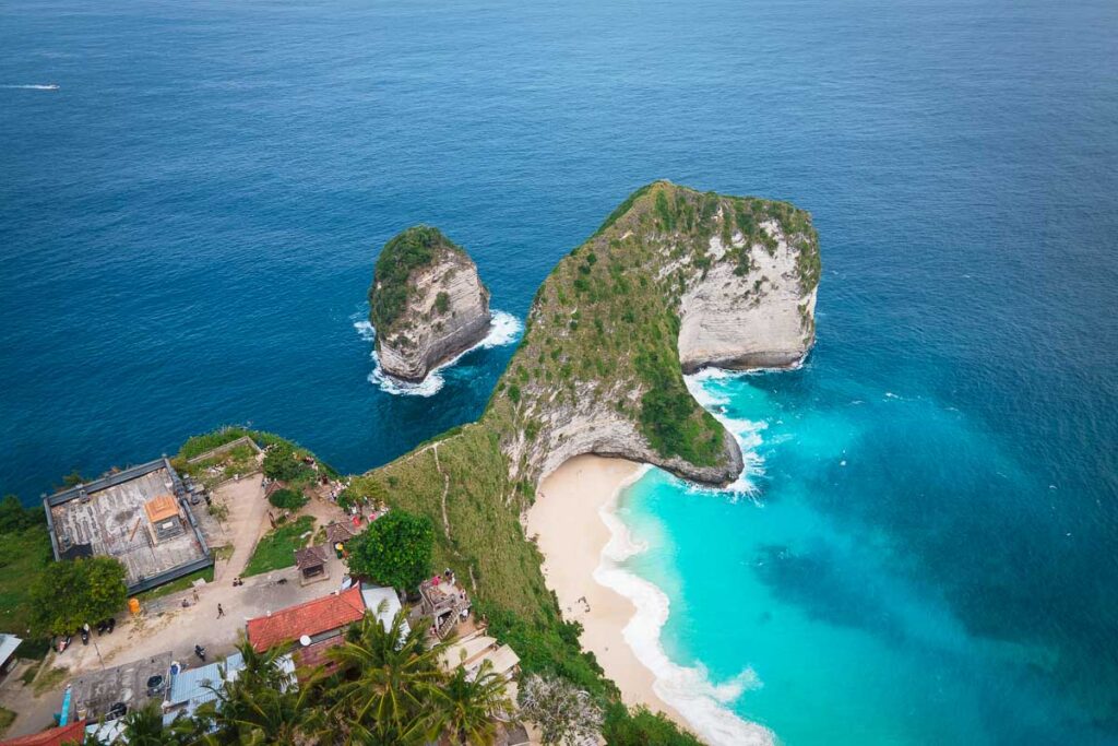 kelingking beach, an instagram-worthy landmark in nusa penida bali