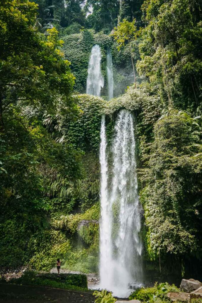 sendang gile neighbor waterfall to tiu kelep in north lombok