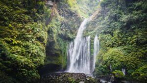 tiu kelep, the best lombok waterfall