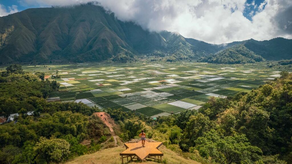 sembulan mountains in rural Lombok, where the english language in Indonesia is not very proficient