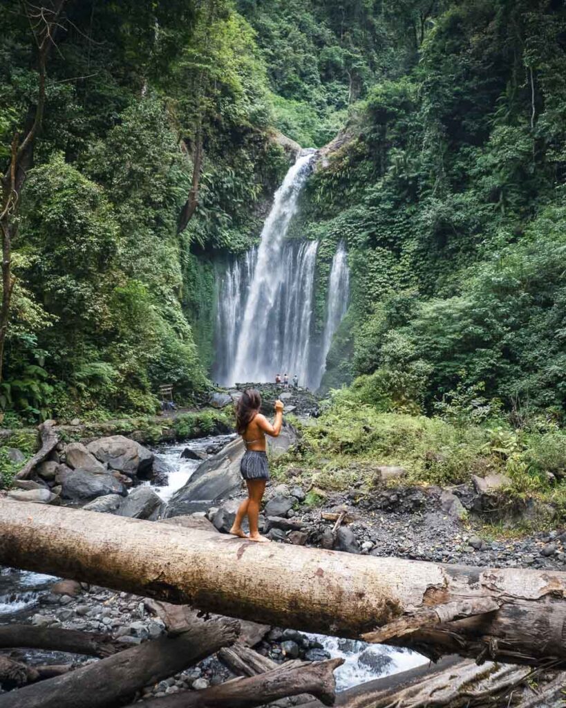 tiu kelep the best waterfall in lombok