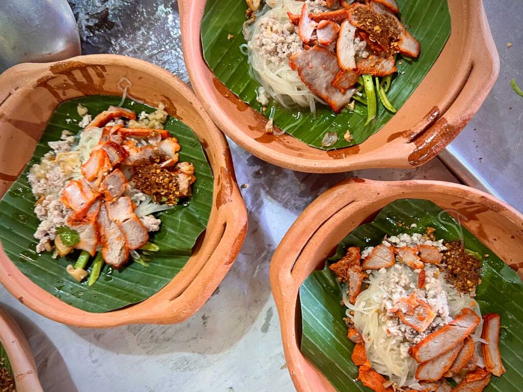 the famed sukhothai noodles, a must try local food