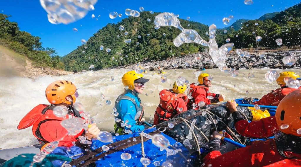Nepal is famous for its raging rivers best for white water rafting and kayaking