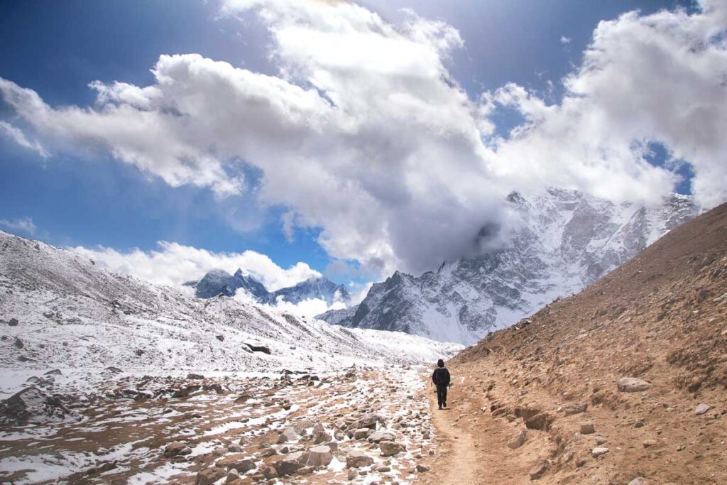 Trekking everest base camp, one of nepal's most famous treks 