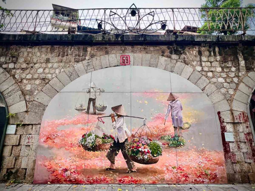street murals is a must thing to do in hanoi