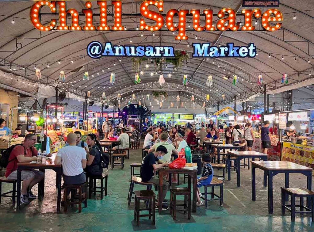 food market in chiang mai, one of the reasons to visit thailand