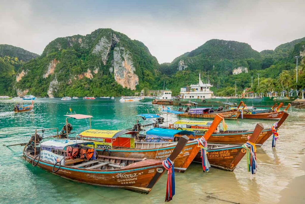 stunning beaches and islands of railey, what thailand is most famous for