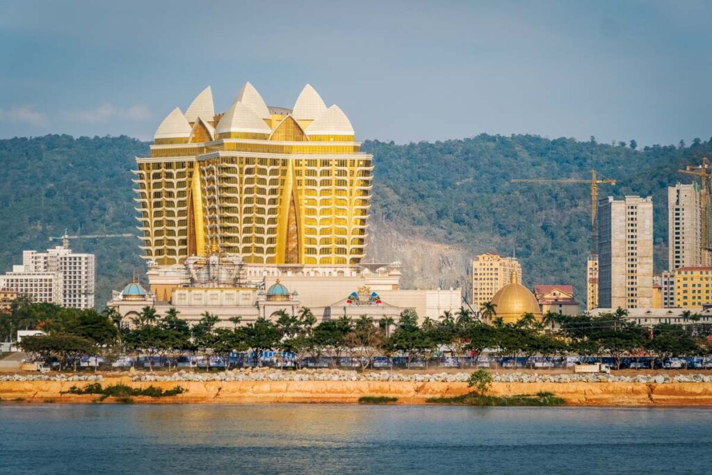 the laos Special economic zone casino in the golden triangle