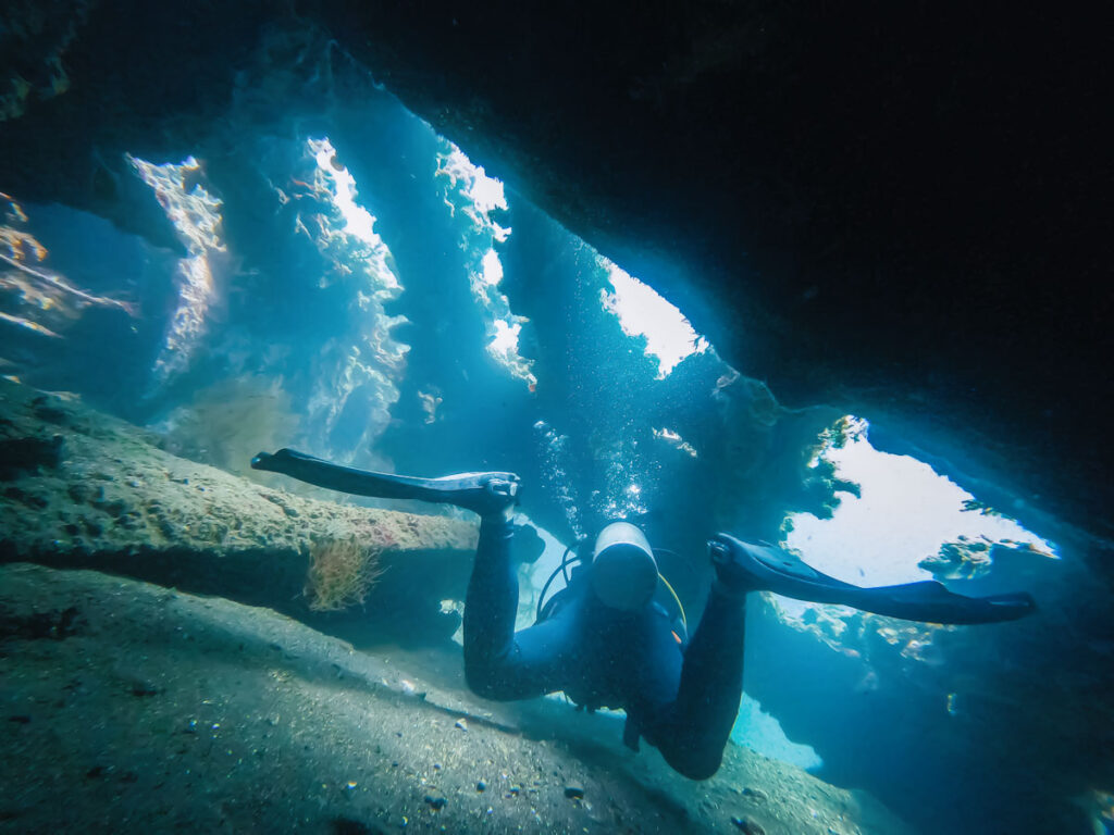 Dive the WWII carge ship wreck on a bali bucket list in tulamban