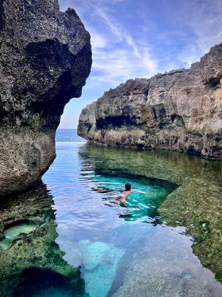angel's billabong, one of the best things to do on a nusa penida, bali bucket list