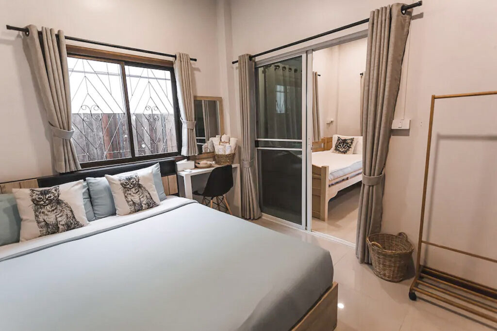 sleepy house hotel chiang rai bedroom