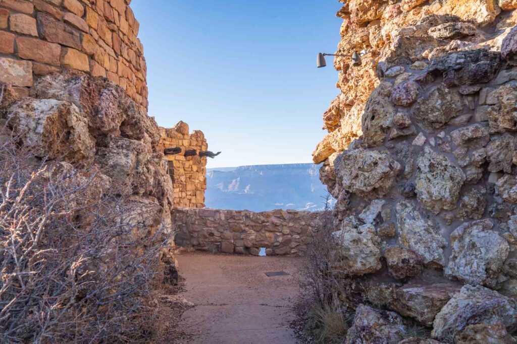 the view from desert view watchtower