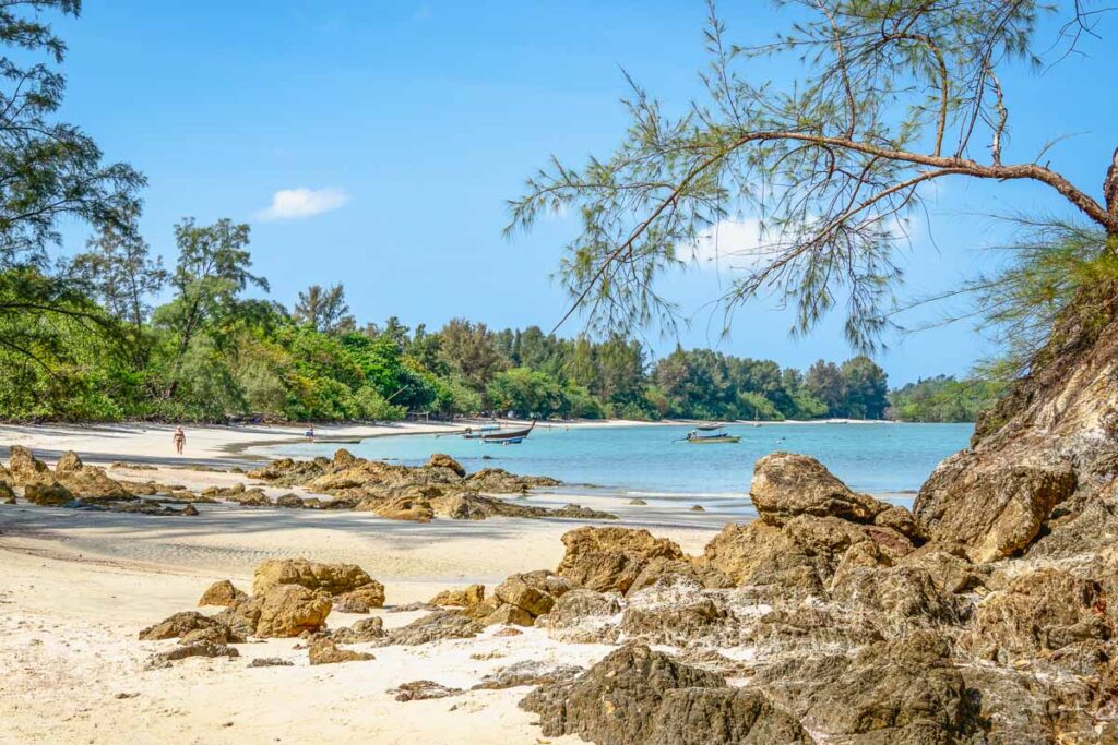 Crystal clear waters and white sand beaches at Buffalo Bay