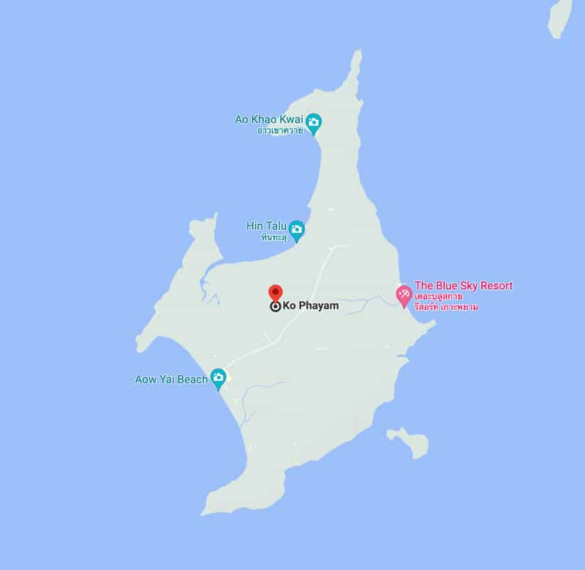 koh phayam map