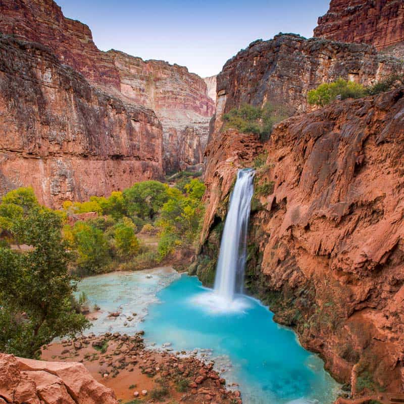 havasu falls is a natural wonder arizona is known for
