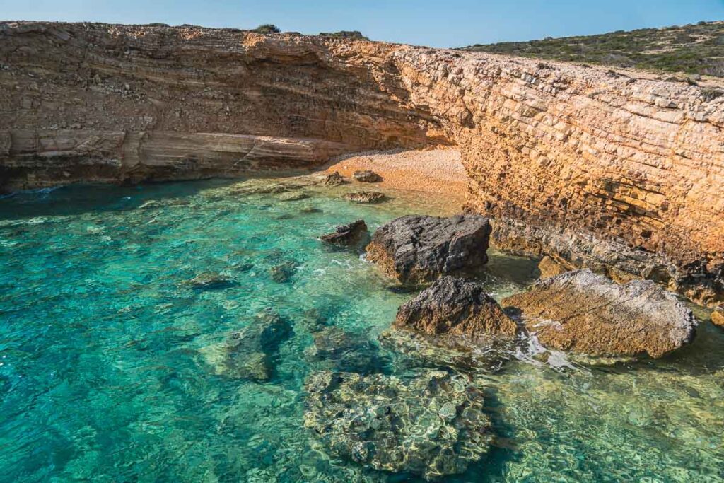 clear waters of Koufonisia beaches 