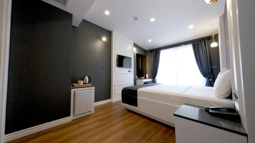 interior bedrooms view of mai inci hotel in antalya