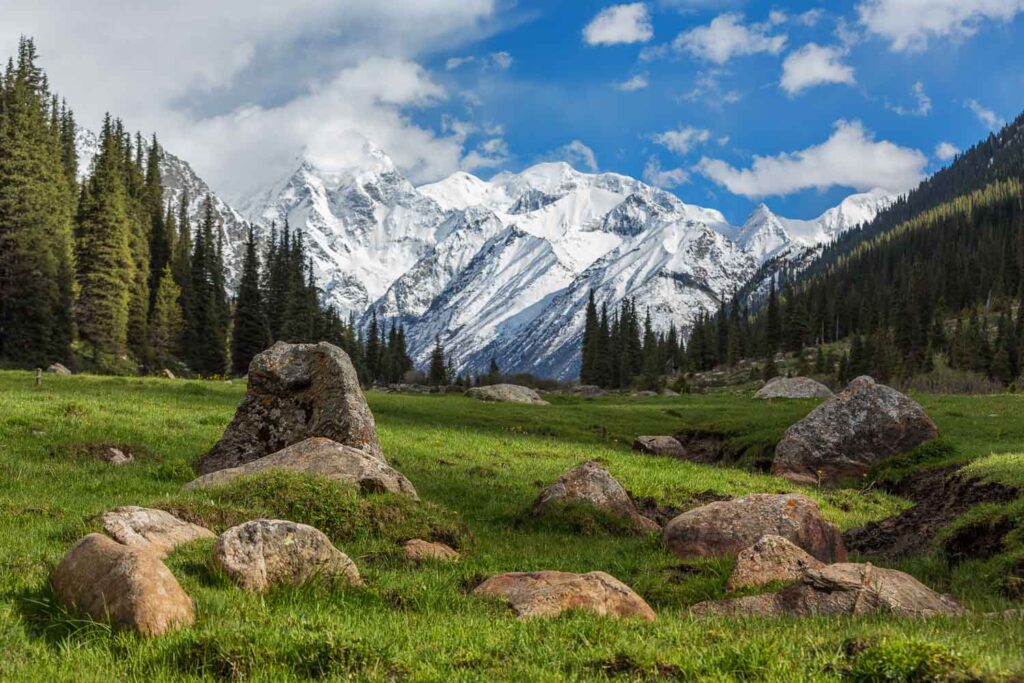 Green Mountains of Kyrgyzstan