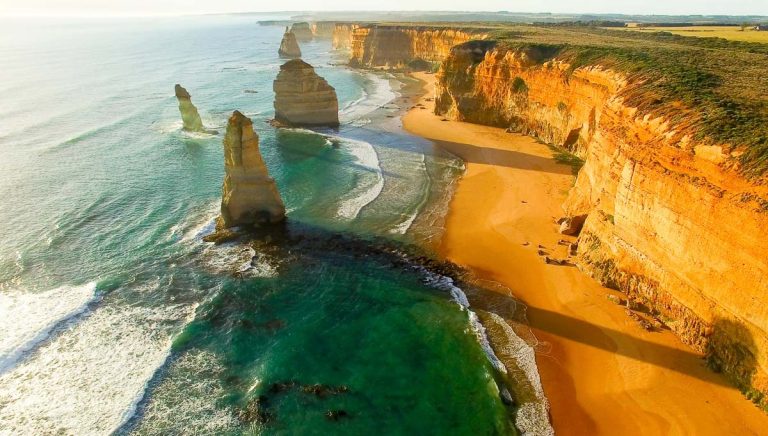 Coast of Great Ocean Road - Australia.