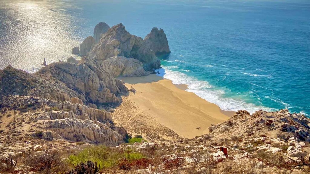 Mexico, Cabo Mt Solmar Beach Bay