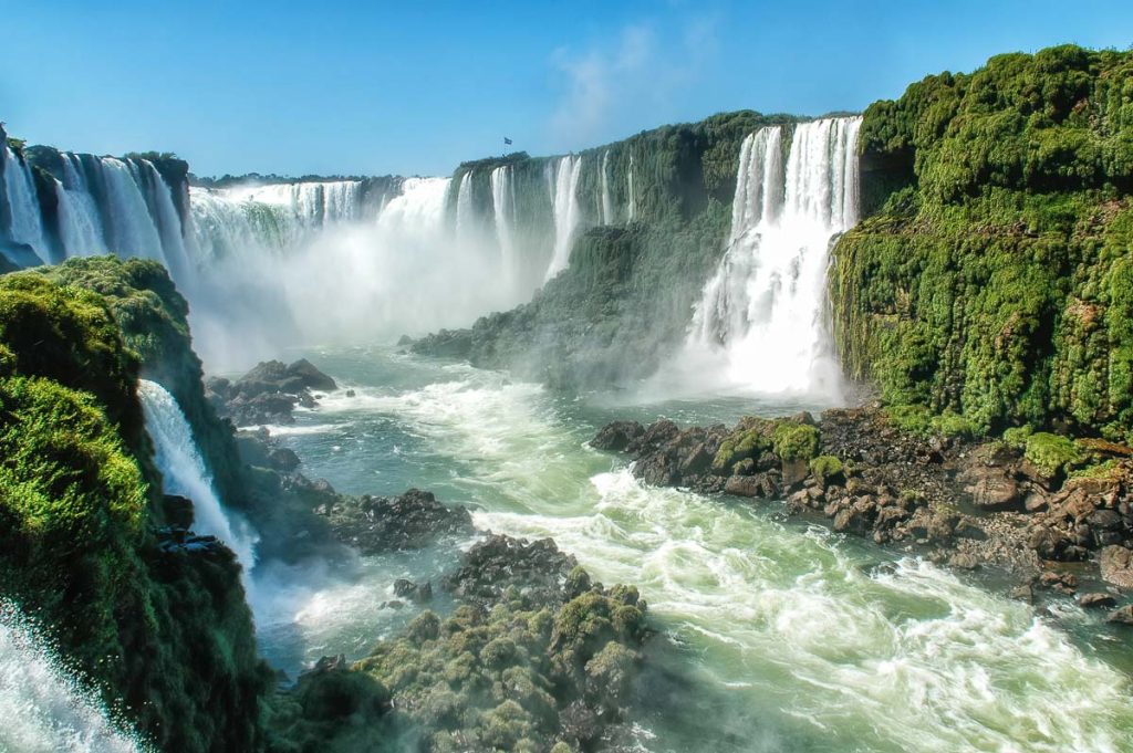 Argentina Iguazu Falls is the most visited place in Argentina.
