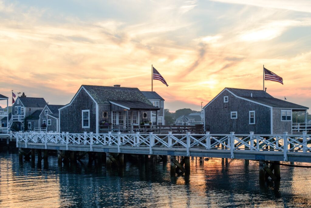 Nantucket Massachusetts Summer Sunset