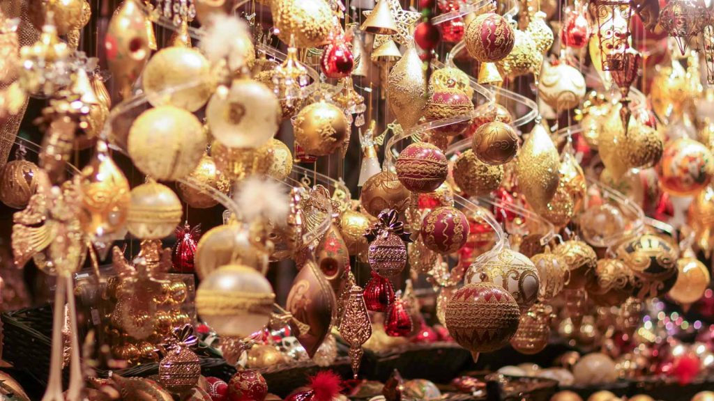 Christmas balls and ornaments