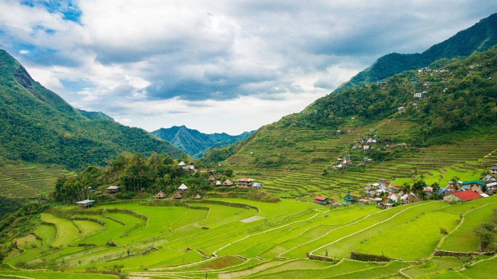 Banaue Rice terraces in the Philippines