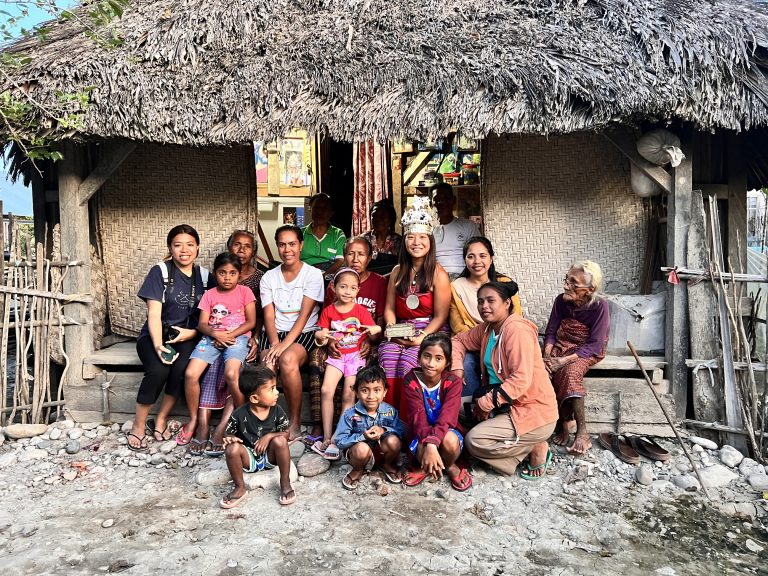 Cat Xu in West Timor Village Indonesia